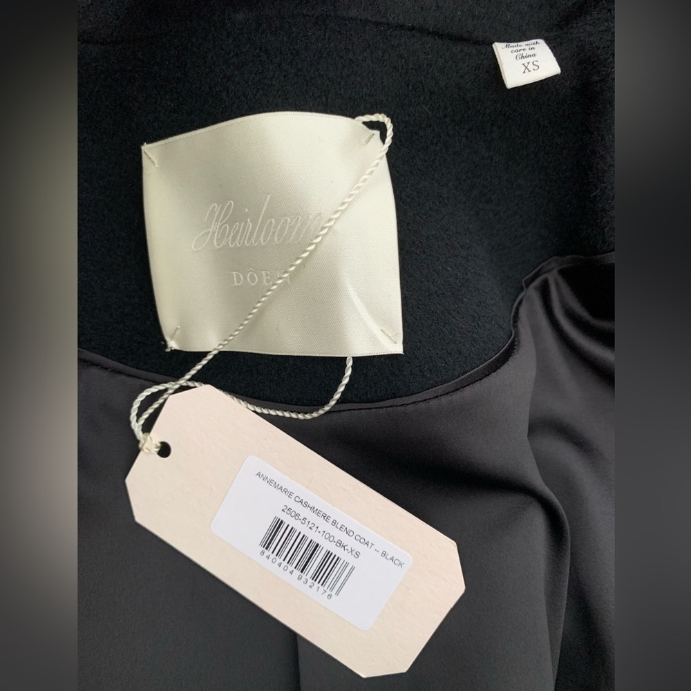 DÔEN Heirloom Annemarie Cashmere Blend Coat NWT - Picture 11 of 12